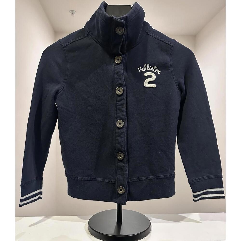 Hollister Vintage Y2K Navy Small Button-up Jacket Women's